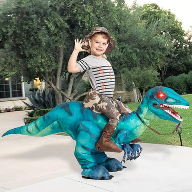 RaptorRun | Costume de dinosaure gonflable - Plaisir de déguisement cool pour chaque aventure